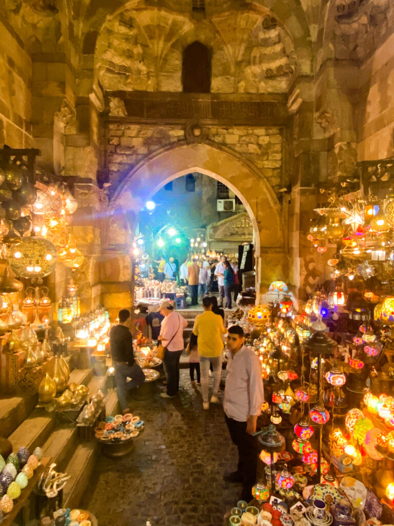 bab al ghuri gate khan el khalili bazaar cairo egypt